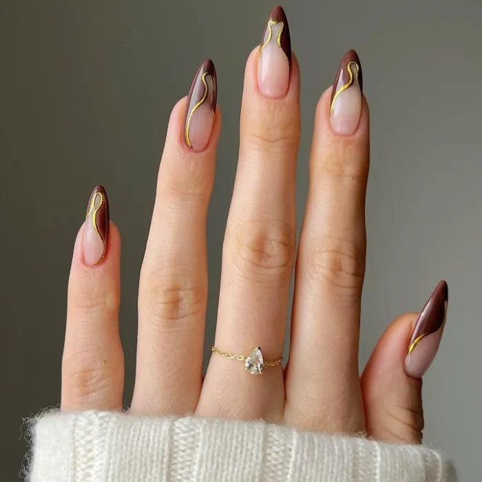 Acrylic with Gel Polish Full set
