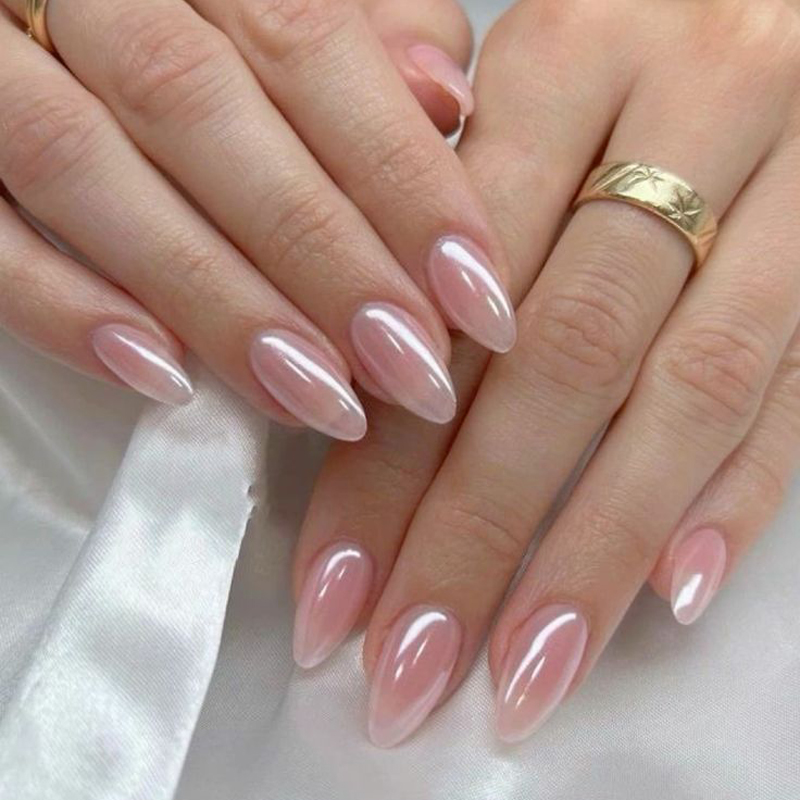 Dipping Pink & White